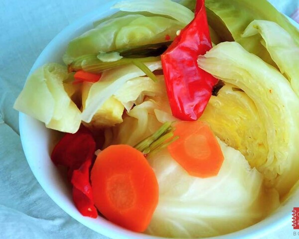 капуста квашеная крупными кусками
